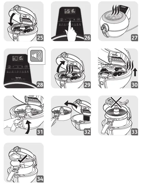 Tefal YV970840 Actifry Genius XL 2in1 Air Fryer - 4