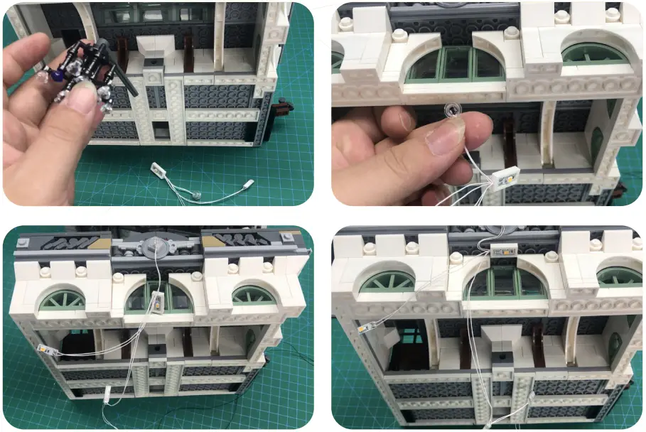 GAME OF BAICKS 10251 Light Kit for Brick Bank - fig 1