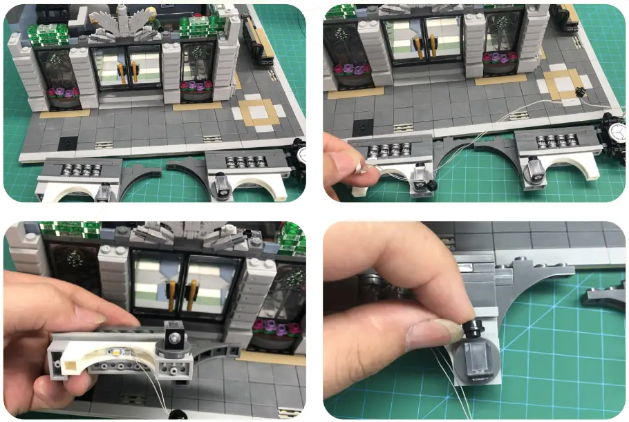 GAME OF BAICKS 10251 Light Kit for Brick Bank - fig 13