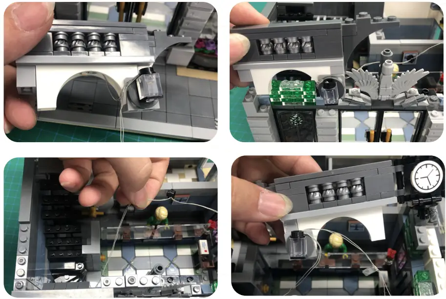 GAME OF BAICKS 10251 Light Kit for Brick Bank - fig 14