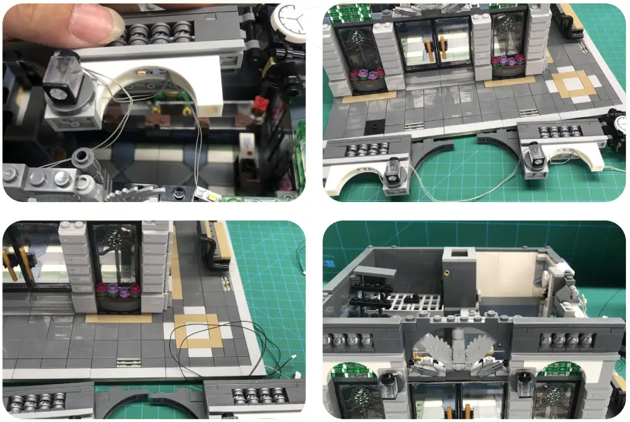 GAME OF BAICKS 10251 Light Kit for Brick Bank - fig 15