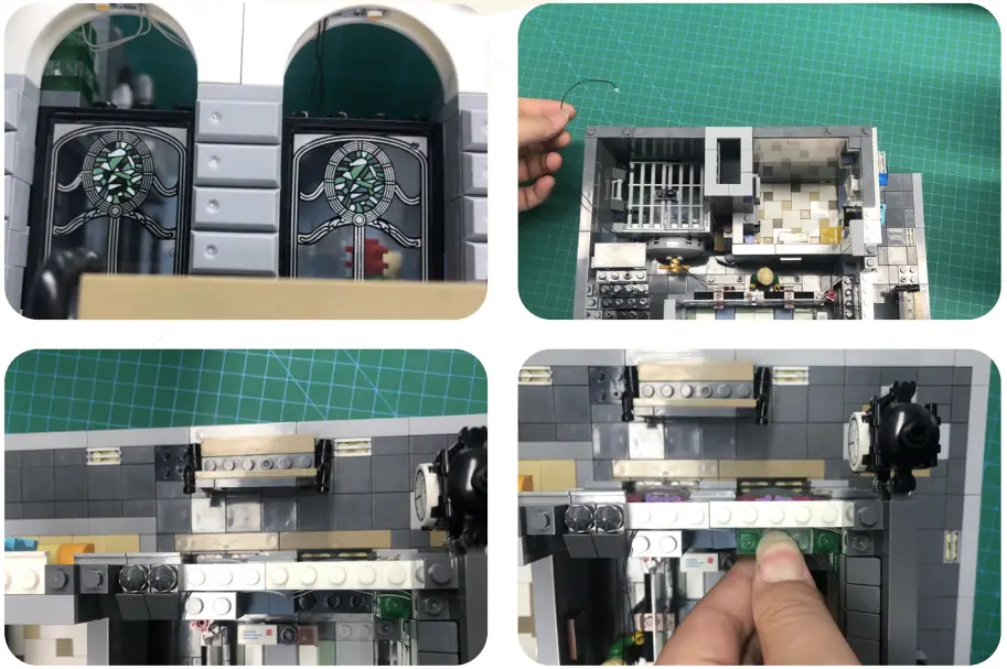 GAME OF BAICKS 10251 Light Kit for Brick Bank - fig 17