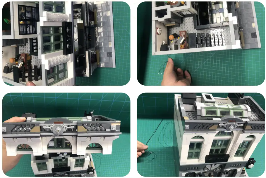 GAME OF BAICKS 10251 Light Kit for Brick Bank - fig 19