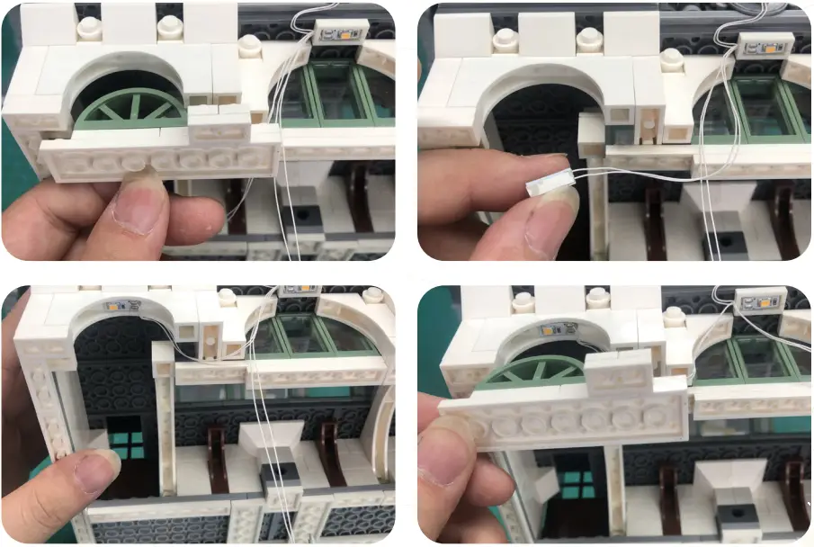 GAME OF BAICKS 10251 Light Kit for Brick Bank - fig 2