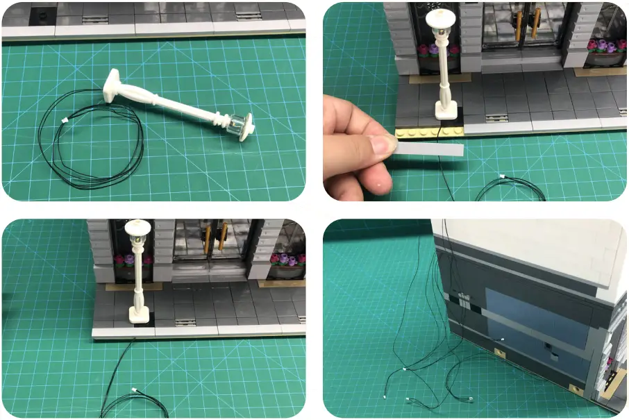 GAME OF BAICKS 10251 Light Kit for Brick Bank - fig 20