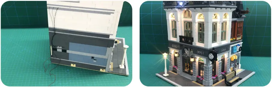 GAME OF BAICKS 10251 Light Kit for Brick Bank - fig 22