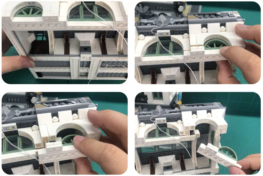 GAME OF BAICKS 10251 Light Kit for Brick Bank - fig 3