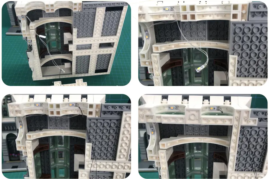 GAME OF BAICKS 10251 Light Kit for Brick Bank - fig 5