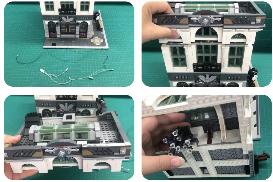 GAME OF BAICKS 10251 Light Kit for Brick Bank - fig