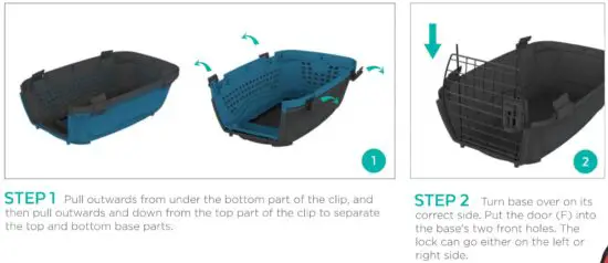 FIG 2 KENNEL ASSEMBLY INSTRUCTIONS