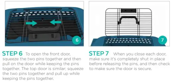 FIG 4 KENNEL ASSEMBLY INSTRUCTIONS