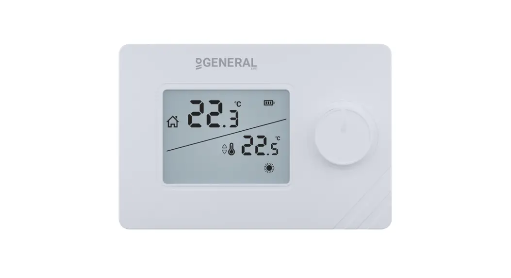 General Aruna 301s Digital Room Thermostat User Manual