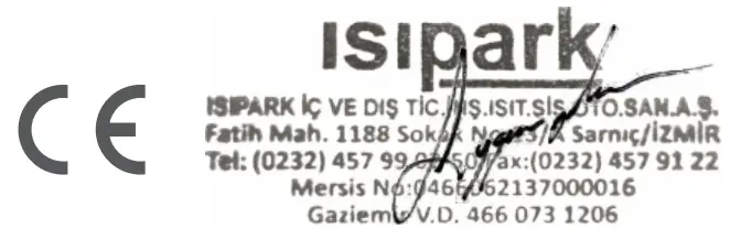 GENERAL ARUNA 301S Digital Room Thermostat - fig 7