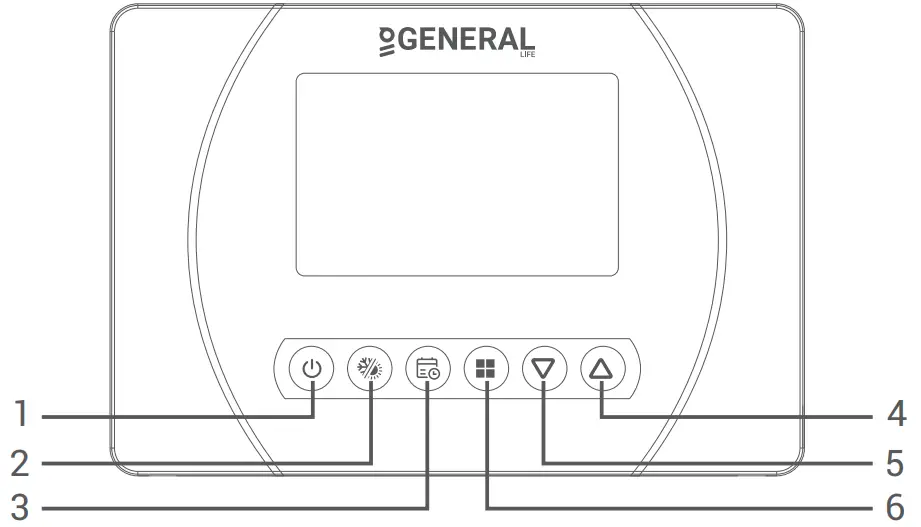 GENERAL ARUNA 301S Digital Room Thermostat - fig