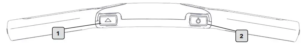 LifeFitness PRF-ROW-TFT Heat Performance Row Handle Buttons-