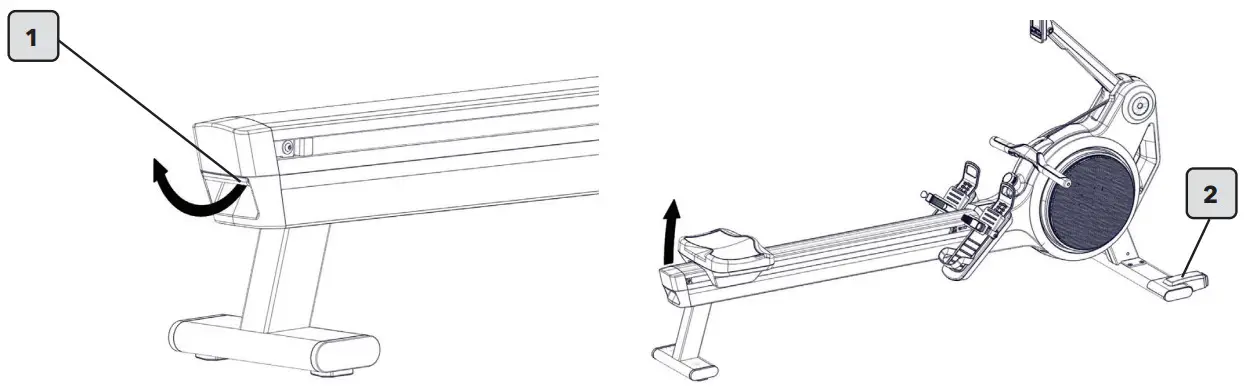 LifeFitness PRF-RLifeFitness PRF-ROW-TFT Heat Performance Row Moving the Rower-OW-TFT Heat Performance Row Moving the Rower-