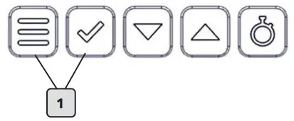 LifeFitness PRF-ROW-TFT Heat Performance Row - Pause Mode