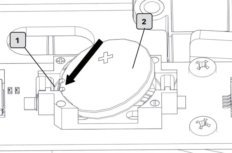 LifeFitness PRF-ROW-TFT Heat Performance Row - Replacement Battery