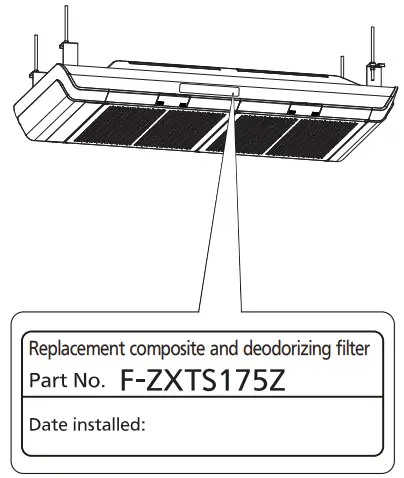 Panasonic F-PZT175H Air Purifier -Before startup