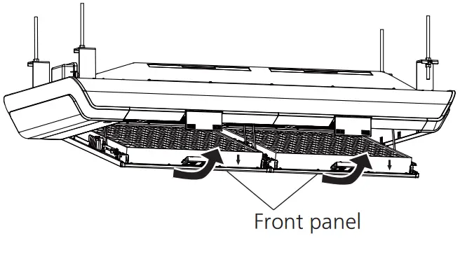 Panasonic F-PZT175H Air Purifier -Close the