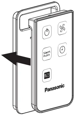 Panasonic F-PZT175H Air Purifier -using