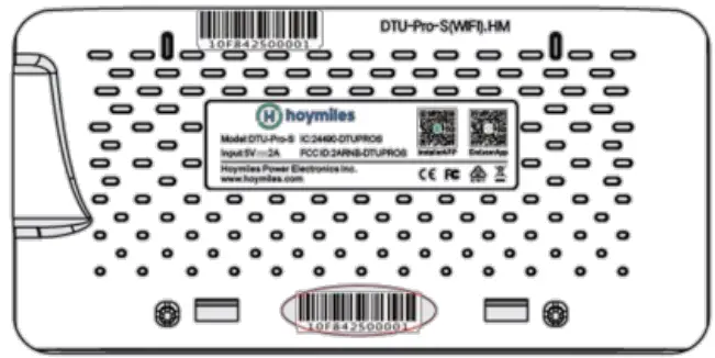 hoymiles 1-21-015330 DTU Pro WiFi Data Transmission Unit Data Logger fig 8