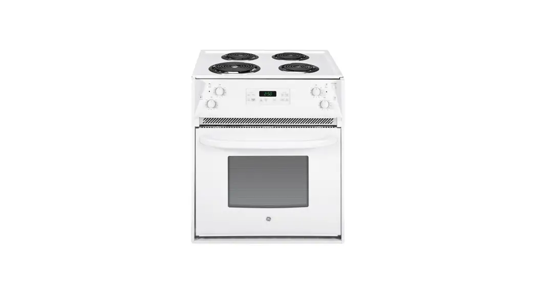 Ge Appliances Jm250 27 Inch Drop-in Electric Range User Manual