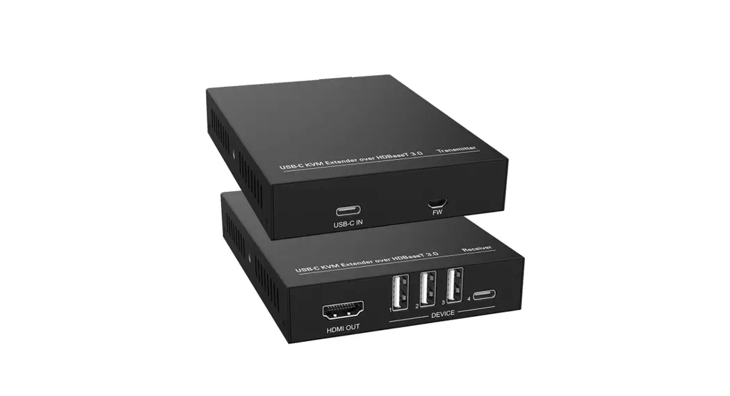 Ute Tpuh650 Usb-c Kvm Extender Over Hdbt User Manual