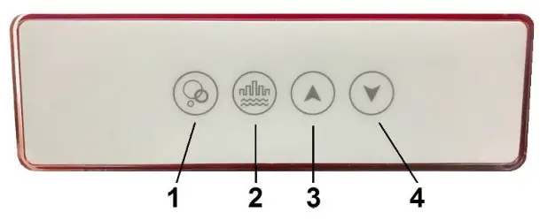 Laurel Mountain 6636PW528 Rectangular Reversible Drain Drop-In Whirlpool Tub - 2