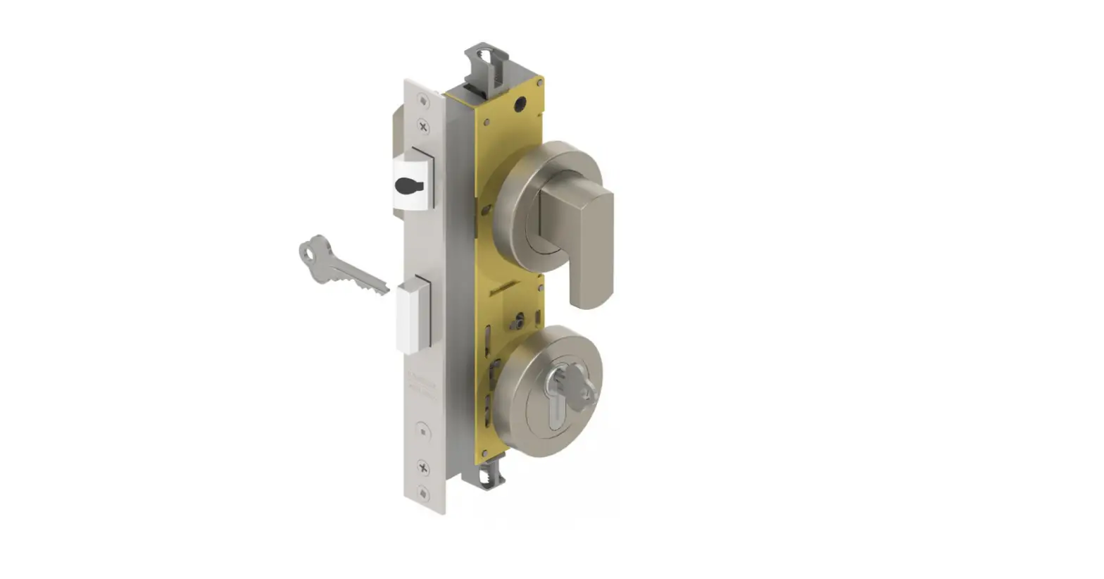 Assa Abloy Induro Mortice Lock Apex Mini-lever Set Instruction Manual