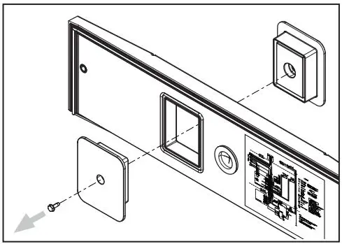 TRANE BAYEAAC04BK1B Electric Heaters for Air Handler Installation Guide - Remove breaker cover