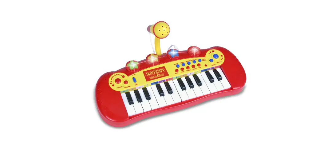 Bontempi 12 2577 Electronic Keyboard With Microphone Owner's Manual