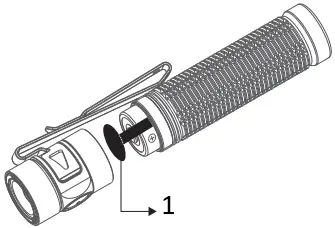 OLIGHT Baton 3 Pro Flashlight Figure 1