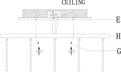 ZEVNI A04518 Fido 28 Inch Wide Island Light-FIG7