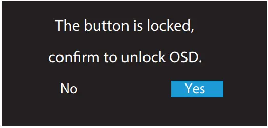 GIGABYTE G27QC Gaming Monitor - Control key