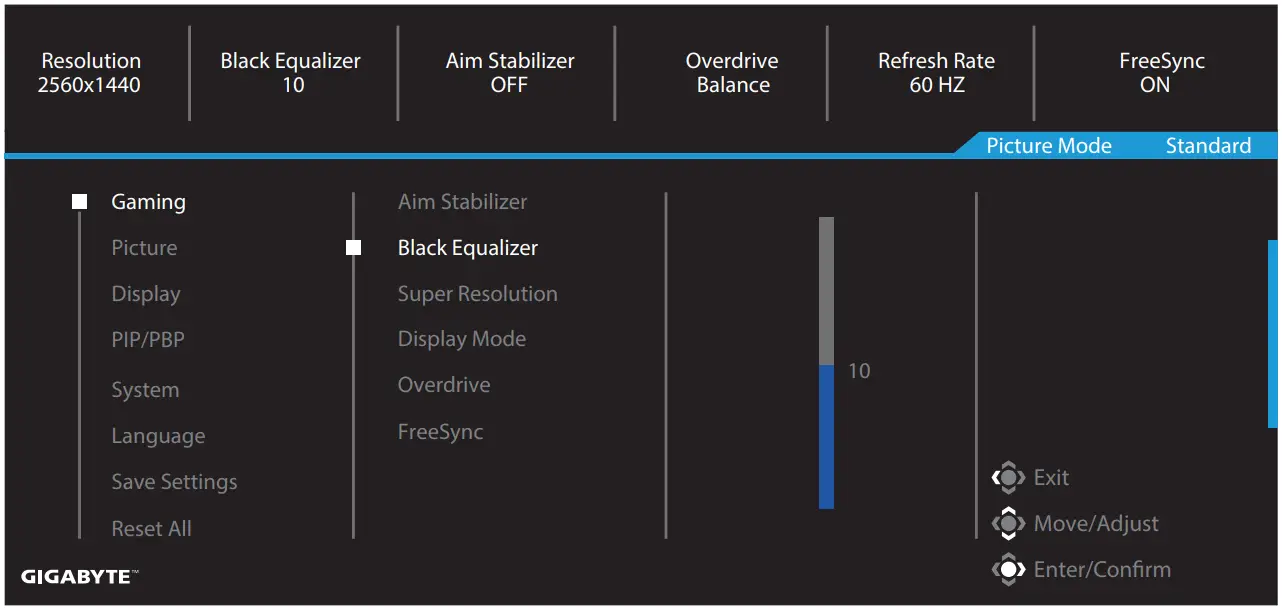 GIGABYTE G27QC Gaming Monitor - Gaming