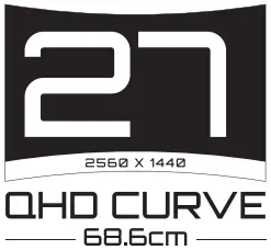 GIGABYTE G27QC Gaming Monitor - ICON 2