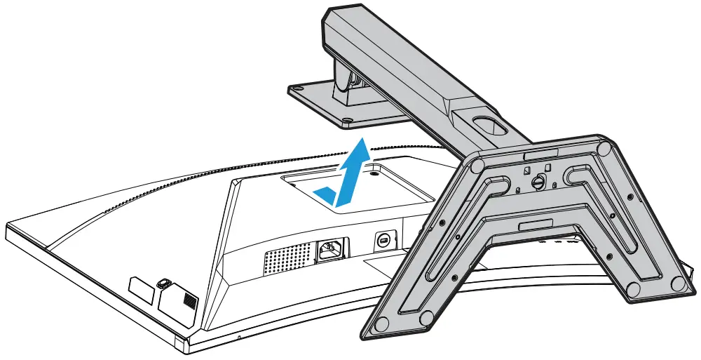 GIGABYTE G27QC Gaming Monitor - Mount Bracket 2