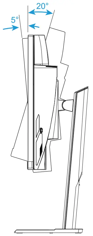 GIGABYTE G27QC Gaming Monitor - Stand Base 5