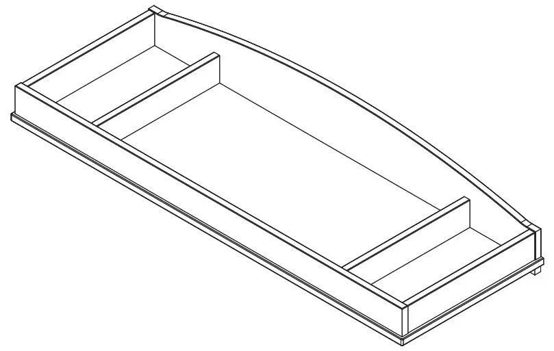 evolur 915 Amsterdam Changing Tray - Cover