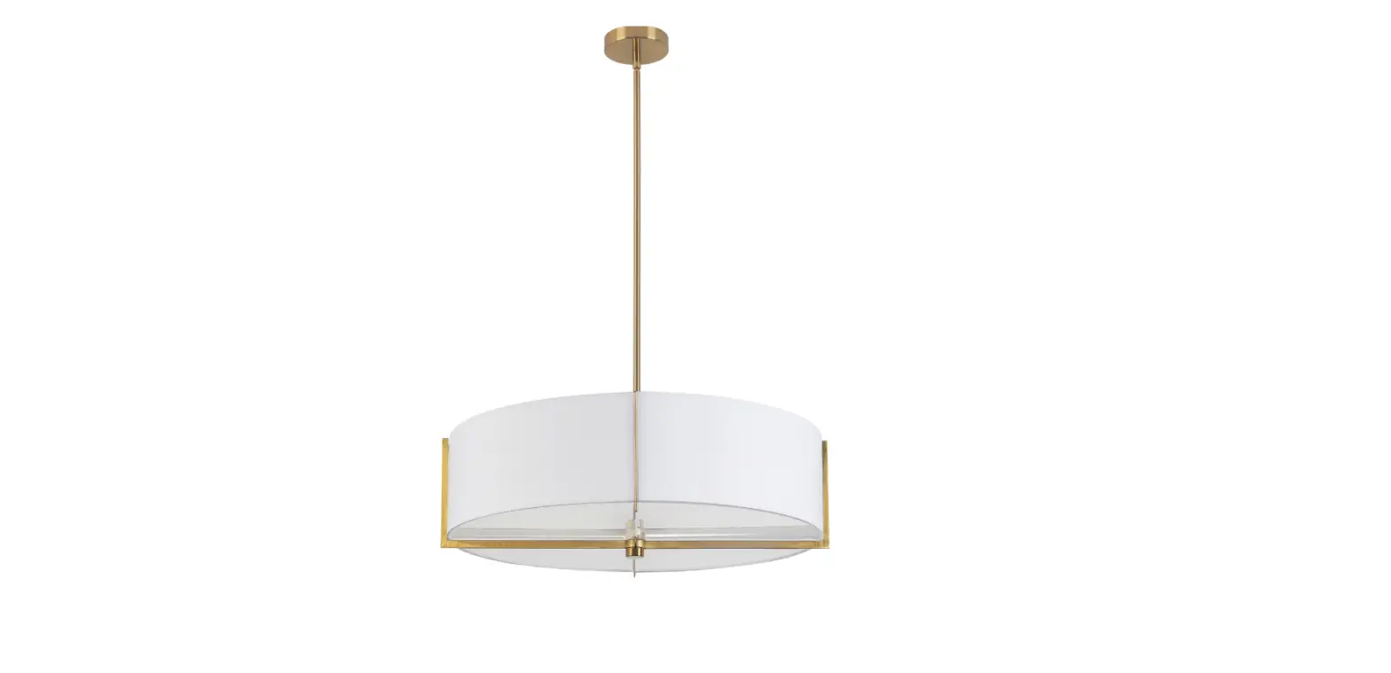 Dainolite Pst-264lp-agb-wh Preston 4 Light Incandescent Instruction Manual