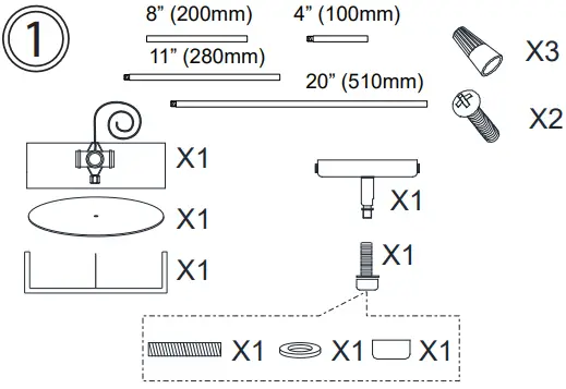 Dainolite-PST-264LP-AGB-WH-Preston-4-Light-Incandescent-FIG-4