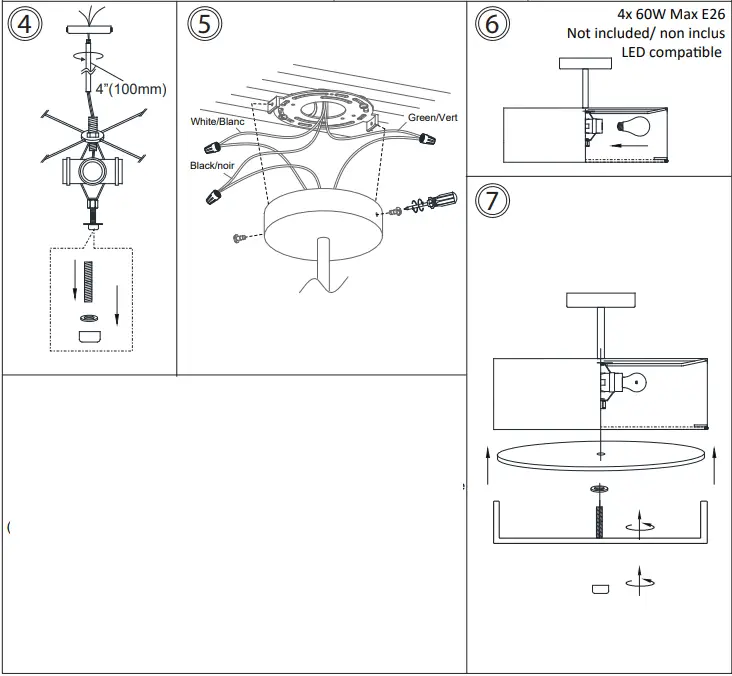 Dainolite-PST-264LP-AGB-WH-Preston-4-Light-Incandescent-FIG-6