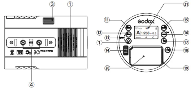 Godox AD100Pro Pocket Studio Flash Light-FIG3