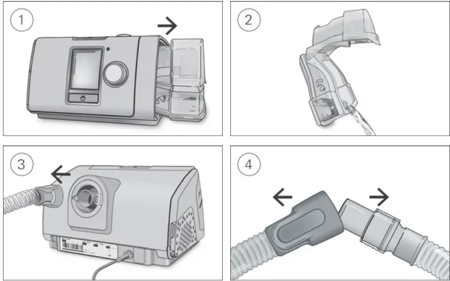 ResMed NP 378013 AirSense 10 Elite CPAP Device - Disassembling