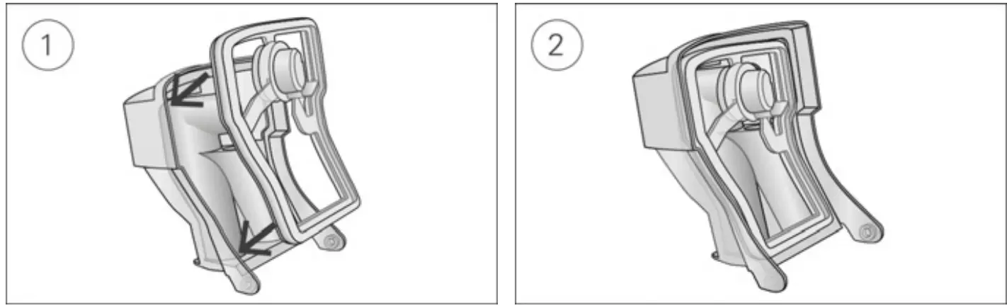 ResMed NP 378013 AirSense 10 Elite CPAP Device - tub seal