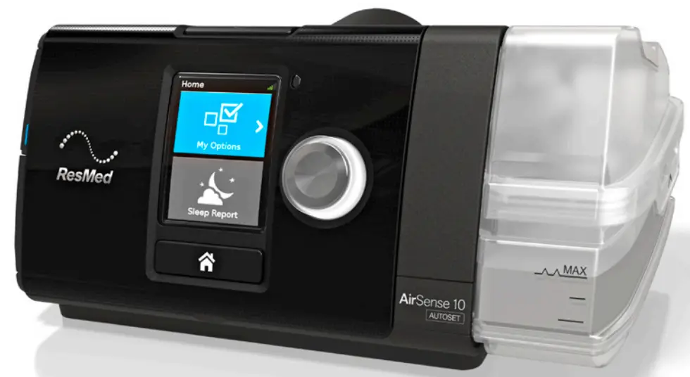 ResMed NP 378013 AirSense 10 Elite CPAP Device - bar code