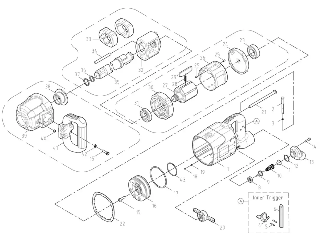 Model: 133710 Exploded View and Parts List