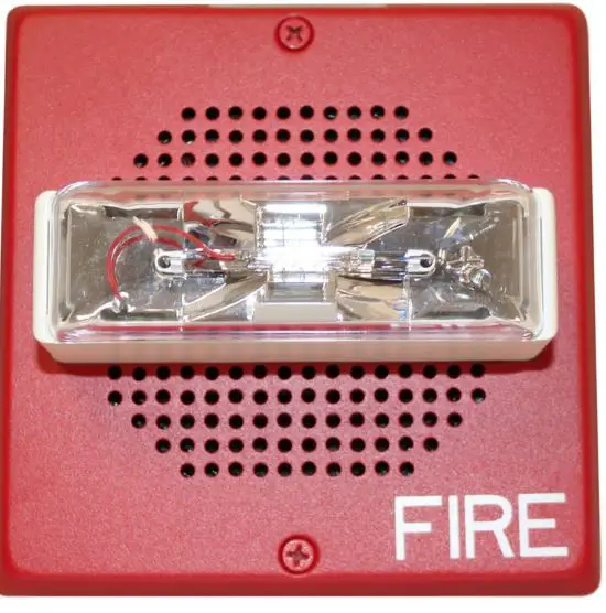 Wheelock E70-24MCW Red Wall Mount Speaker Strobe-fig1