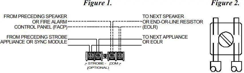 Wheelock E70-24MCW Red Wall Mount Speaker Strobe-fig3
